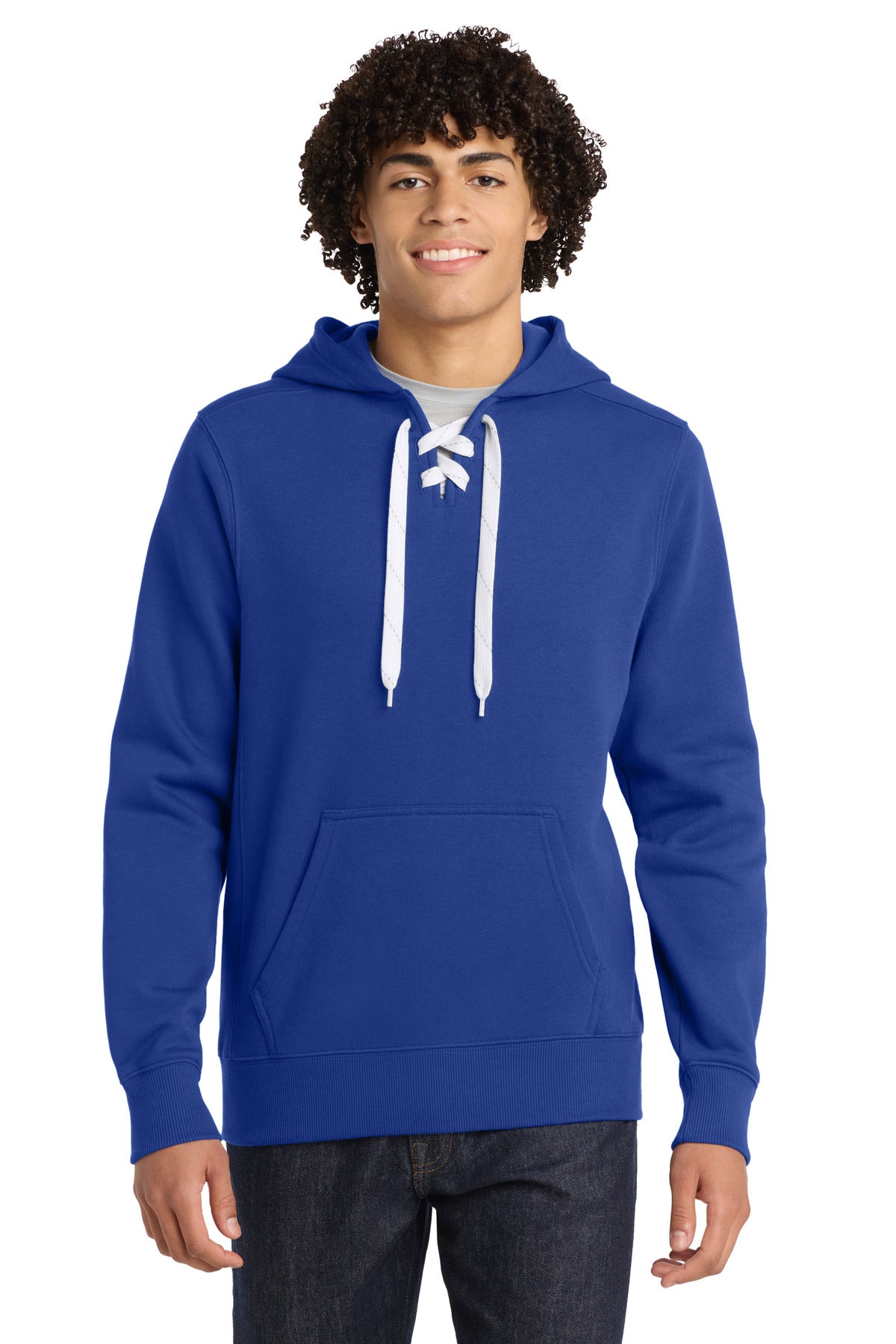 Sport-Tek Lace Up Pullover Hooded Sweatshirt ST271