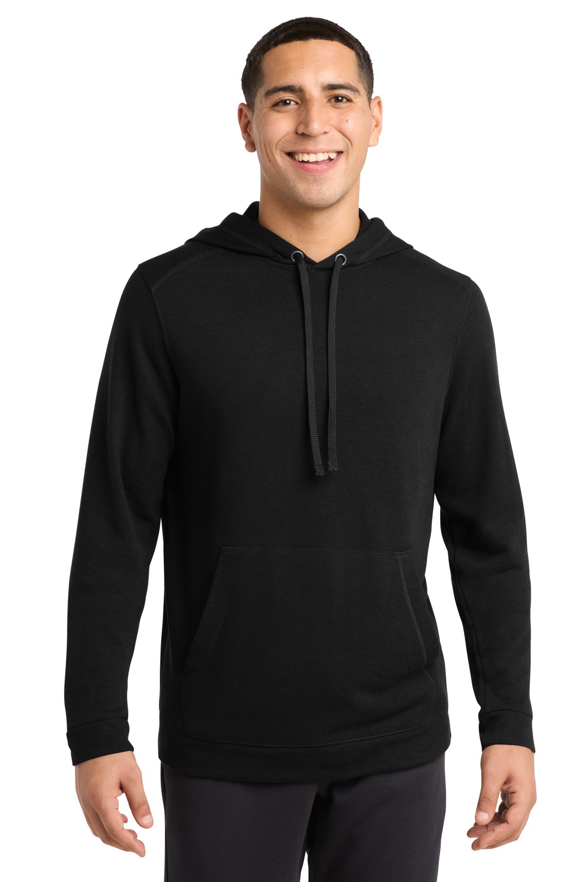 Sport-Tek PosiCharge Tri-Blend Wicking Fleece Hooded Pullover ST296