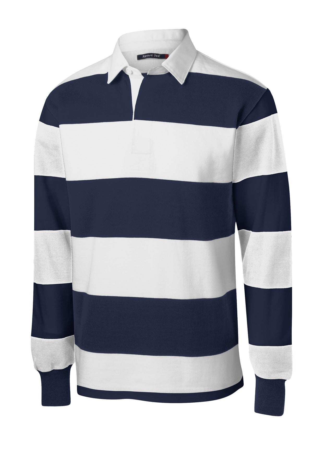 Sport-Tek Classic Long Sleeve Rugby Polo ST301