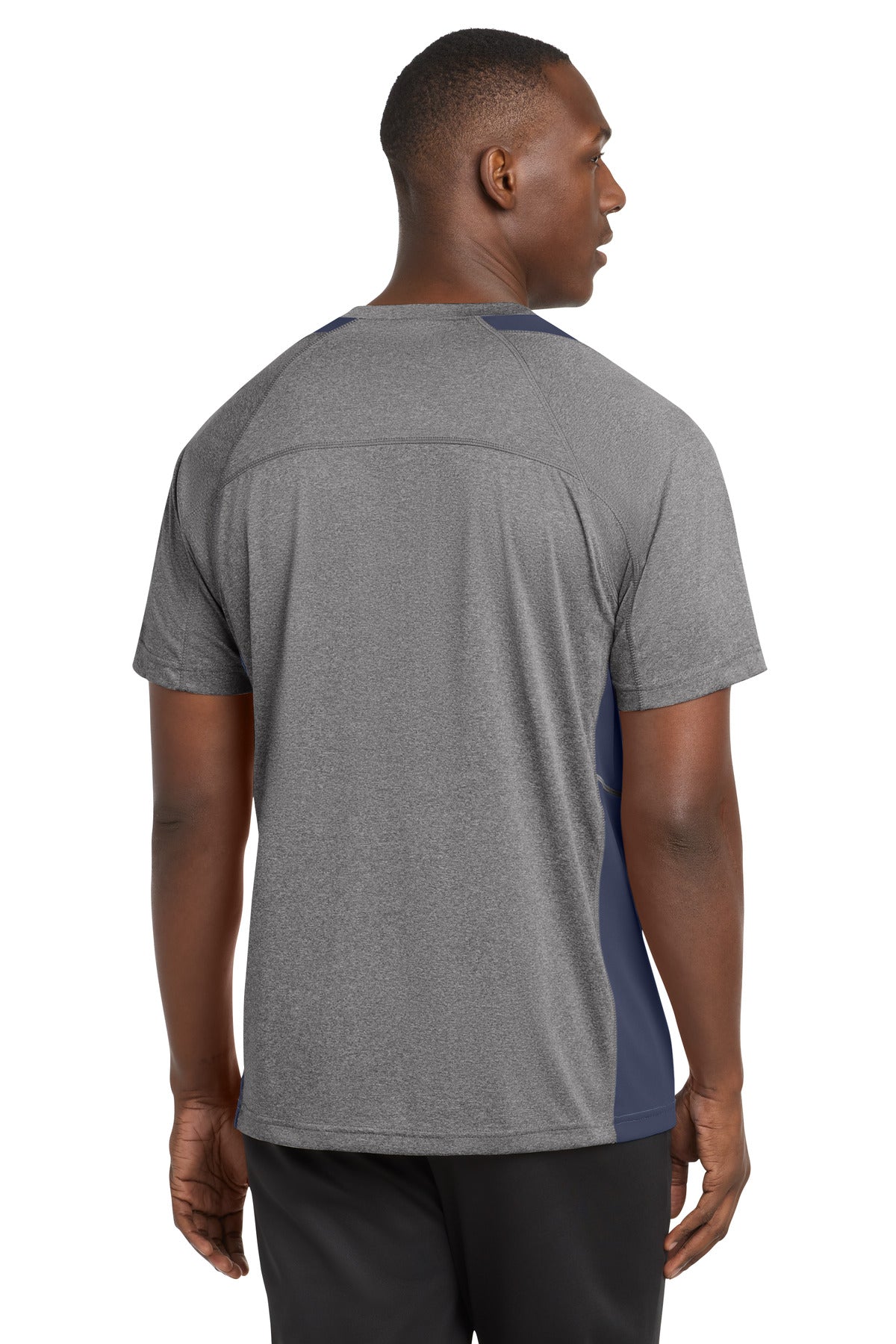 Sport-Tek Heather Colorblock Contender Tee ST361