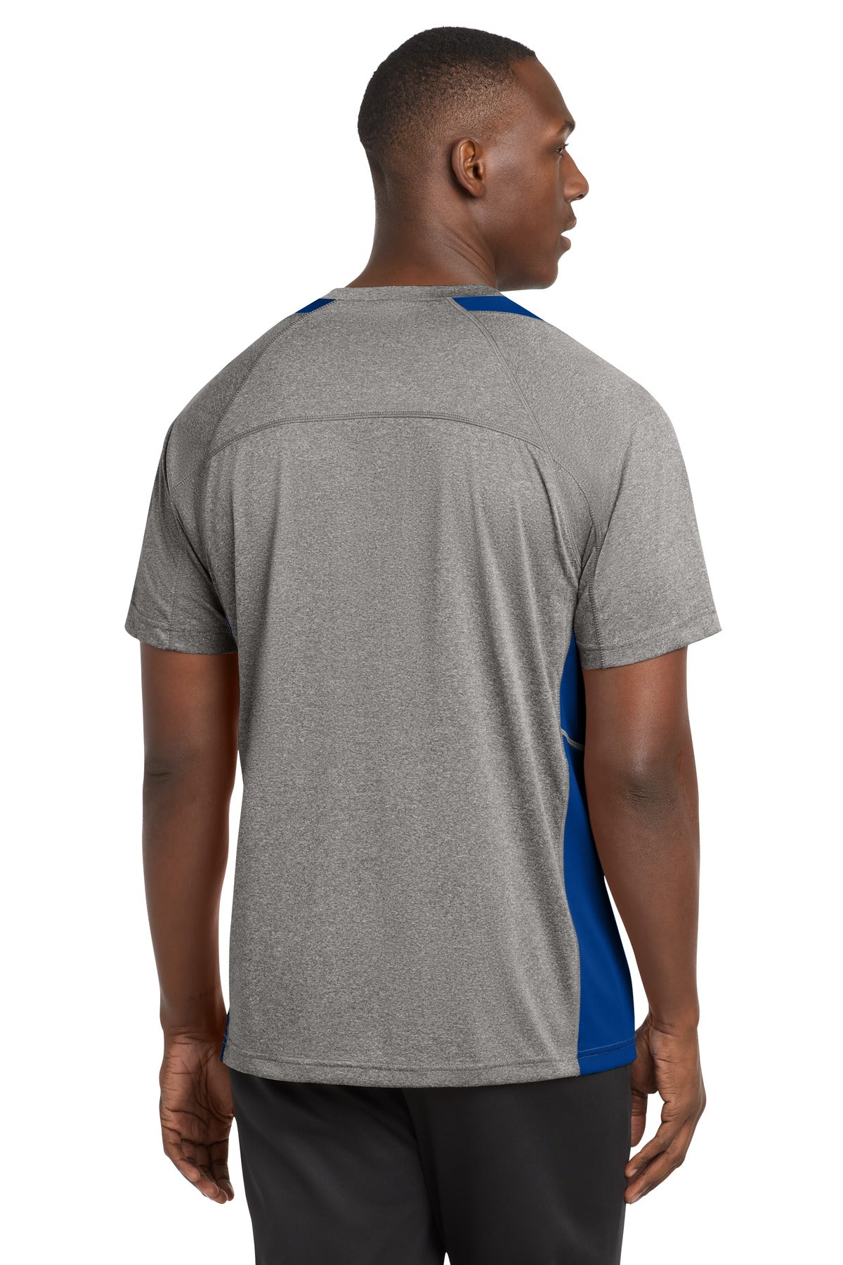 Sport-Tek Heather Colorblock Contender Tee ST361