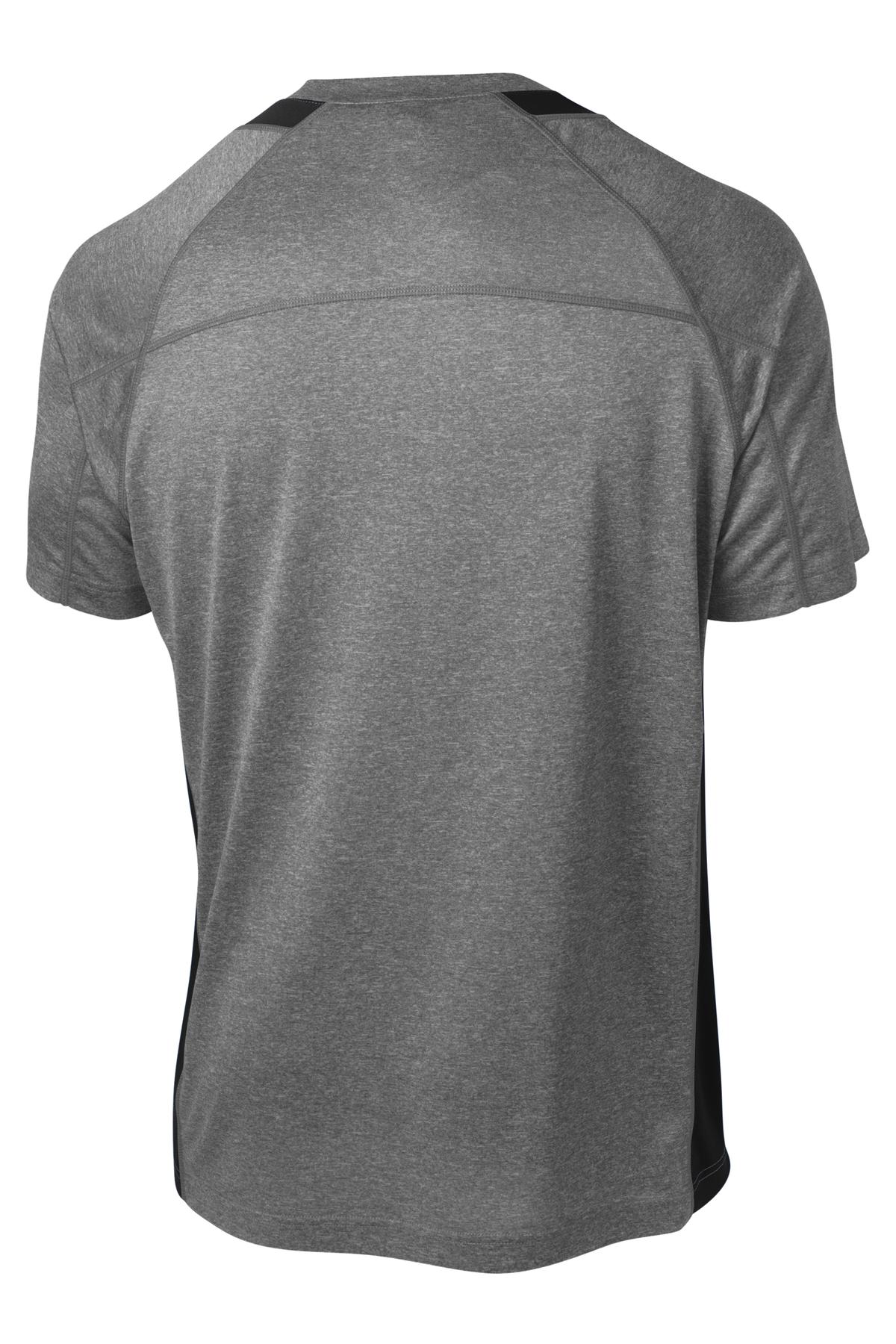 Sport-Tek Heather Colorblock Contender Tee ST361
