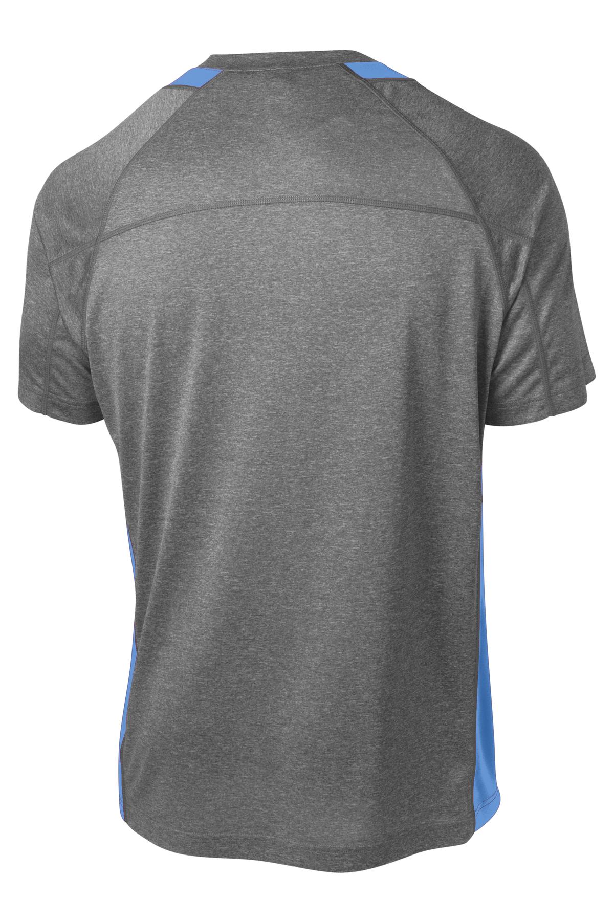 Sport-Tek Heather Colorblock Contender Tee ST361