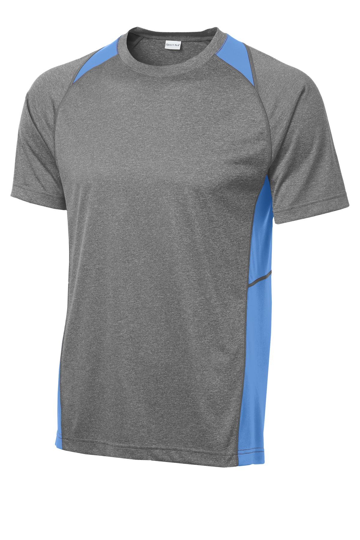 Sport-Tek Heather Colorblock Contender Tee ST361