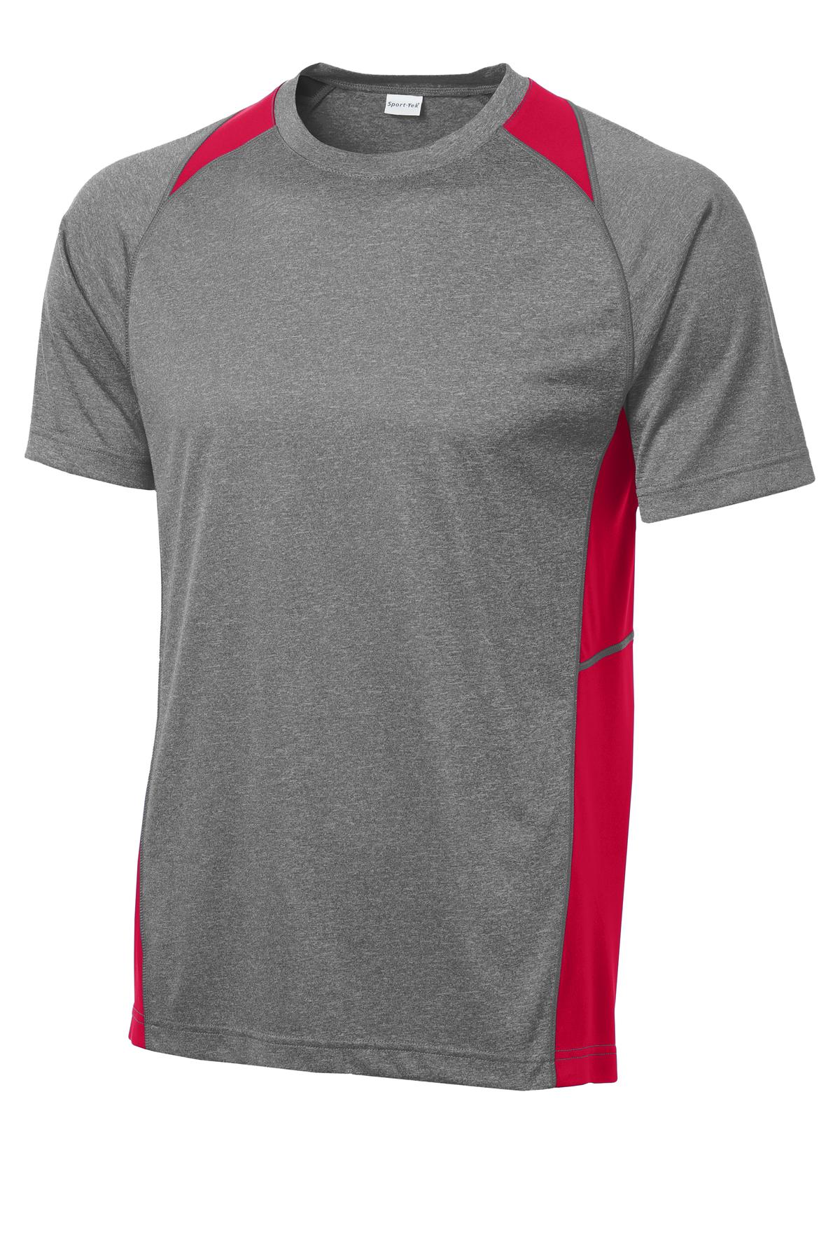 Sport-Tek Heather Colorblock Contender Tee ST361