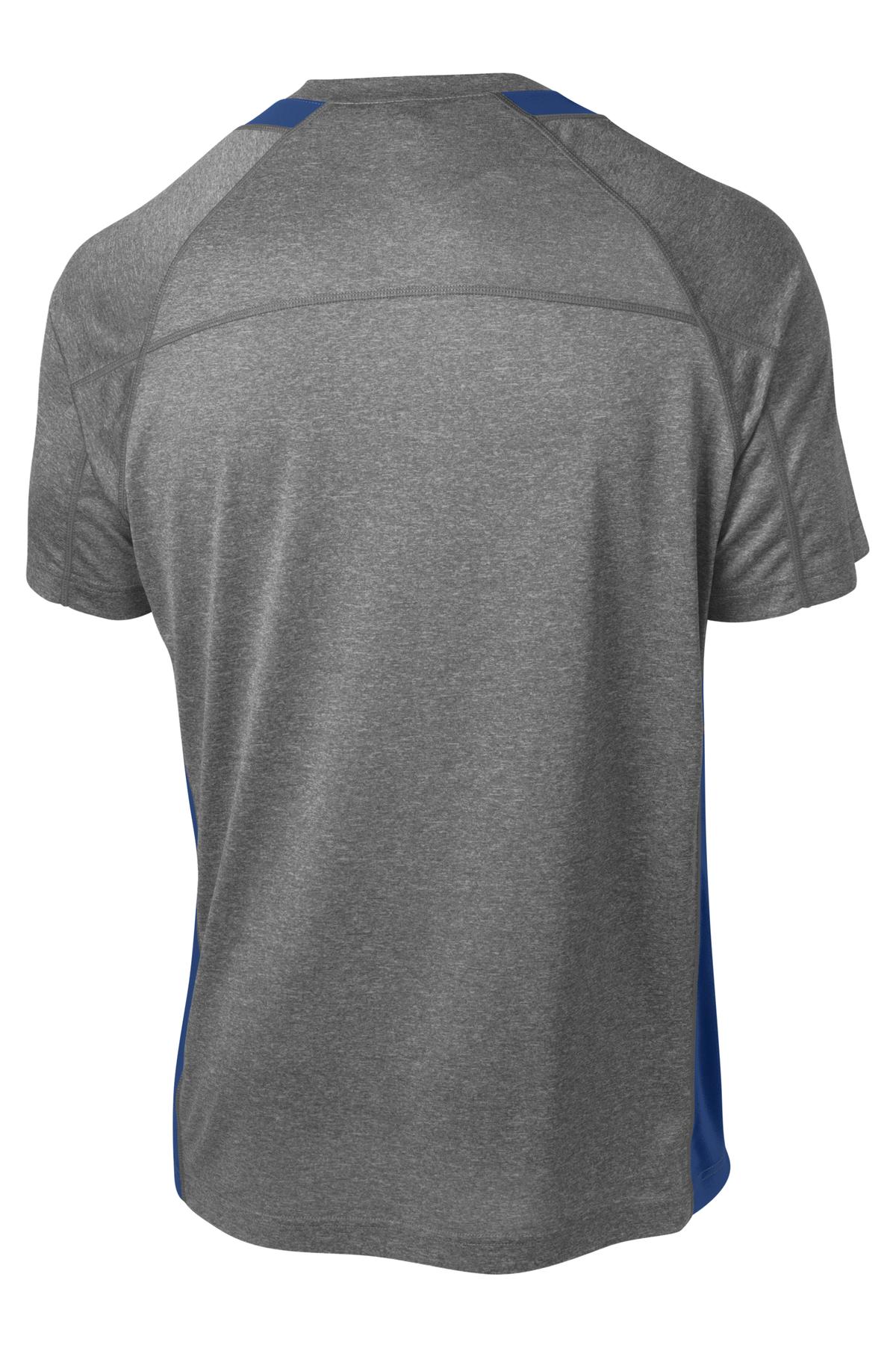Sport-Tek Heather Colorblock Contender Tee ST361