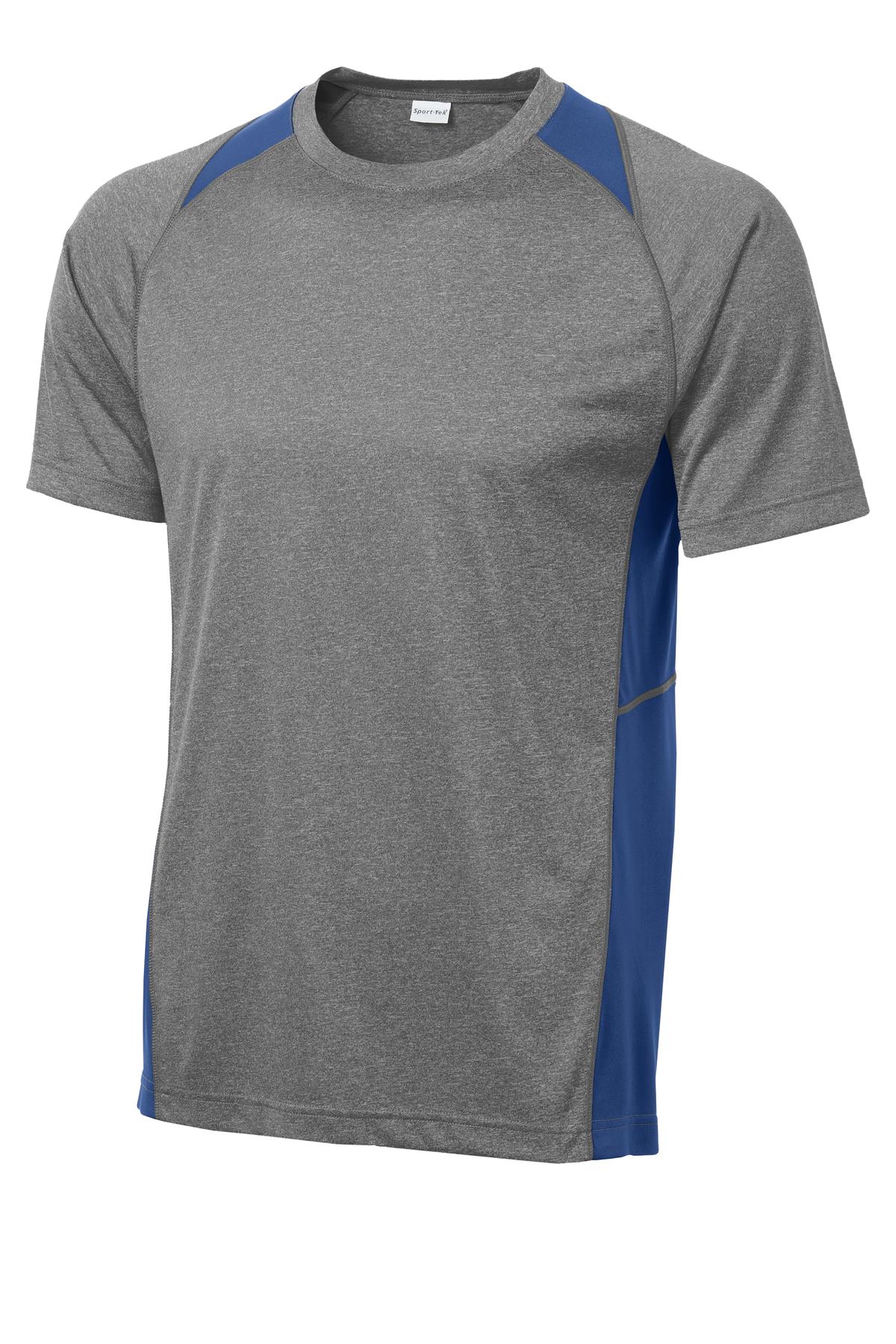 Sport-Tek Heather Colorblock Contender Tee ST361