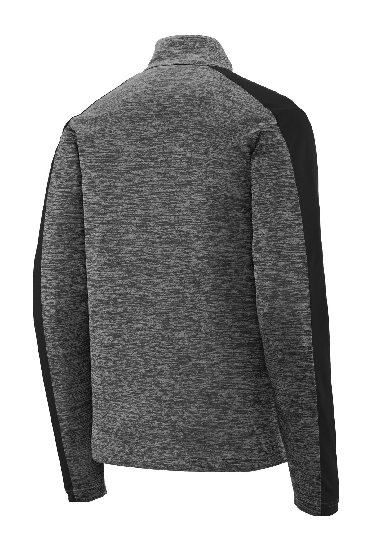Sport-Tek PosiCharge Electric Heather Colorblock 1/4-Zip Pullover ST397