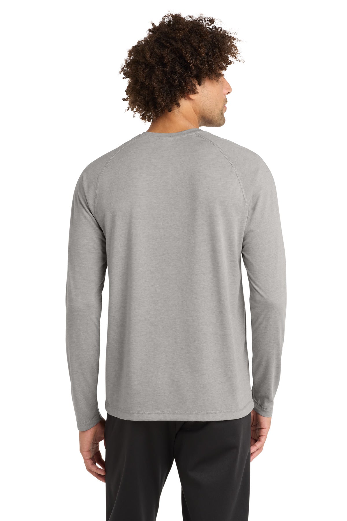 Sport-Tek PosiCharge Long Sleeve Tri-Blend Wicking Raglan Tee ST400LS