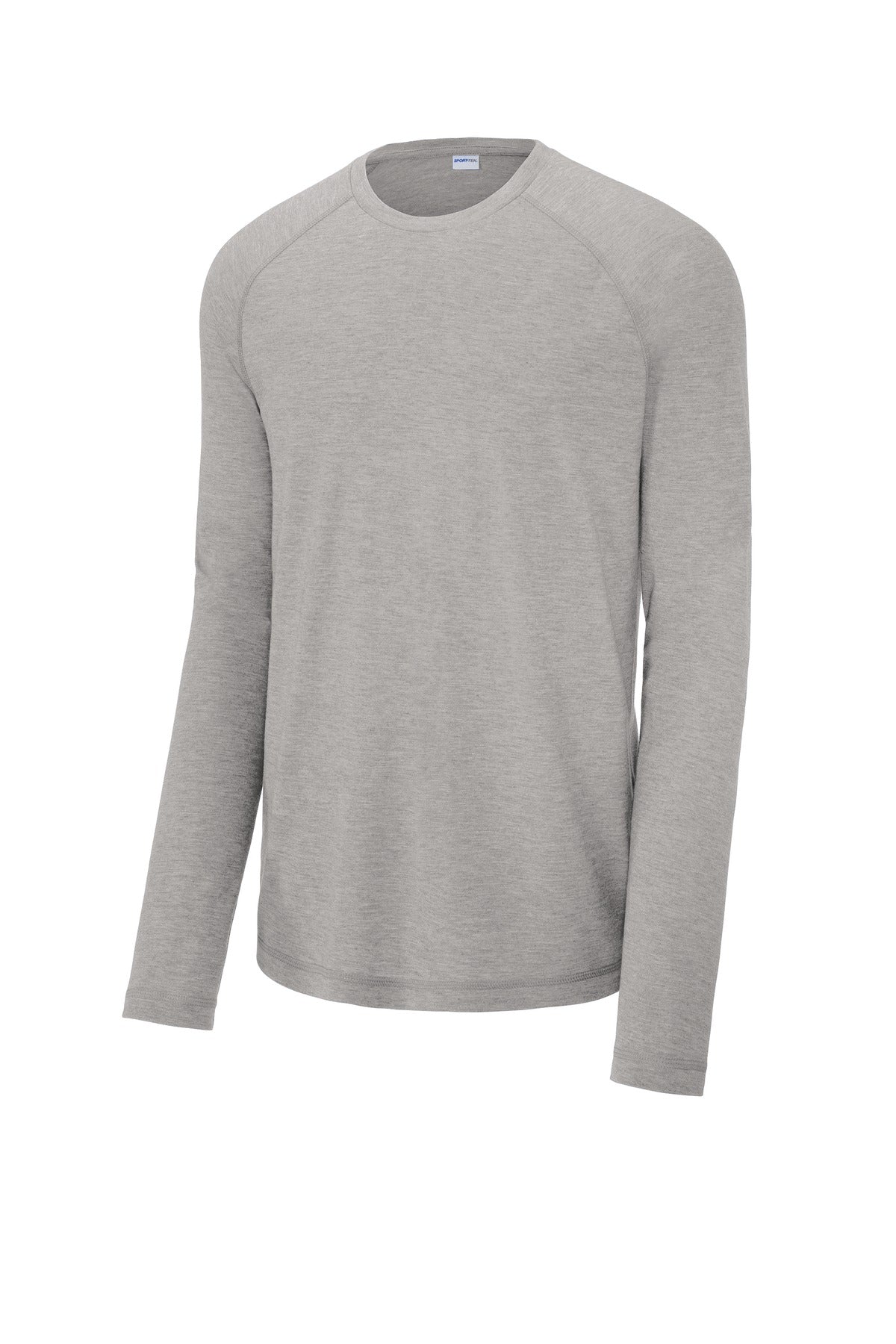 Sport-Tek PosiCharge Long Sleeve Tri-Blend Wicking Raglan Tee ST400LS