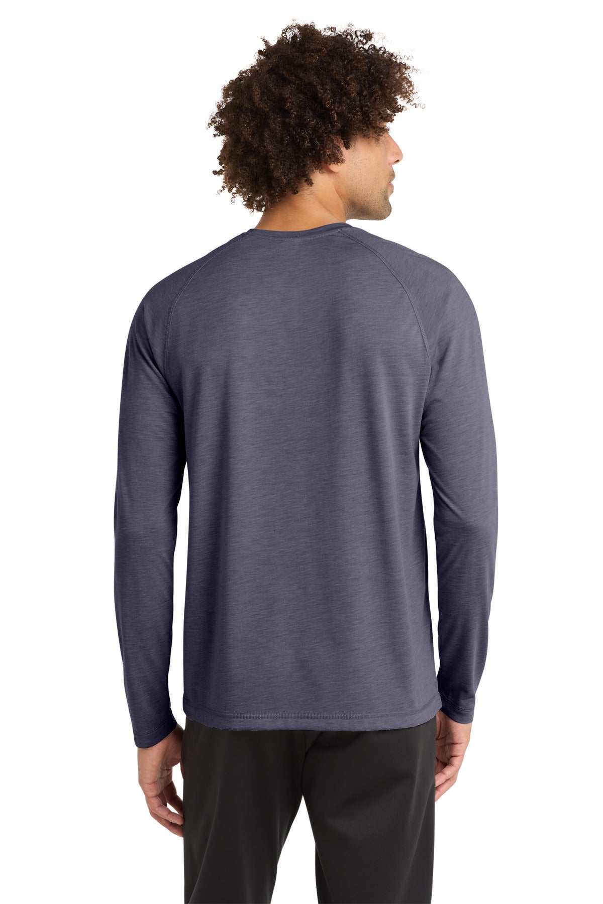 Sport-Tek PosiCharge Long Sleeve Tri-Blend Wicking Raglan Tee ST400LS