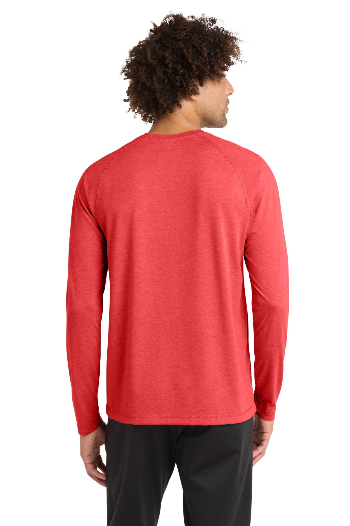 Sport-Tek PosiCharge Long Sleeve Tri-Blend Wicking Raglan Tee ST400LS