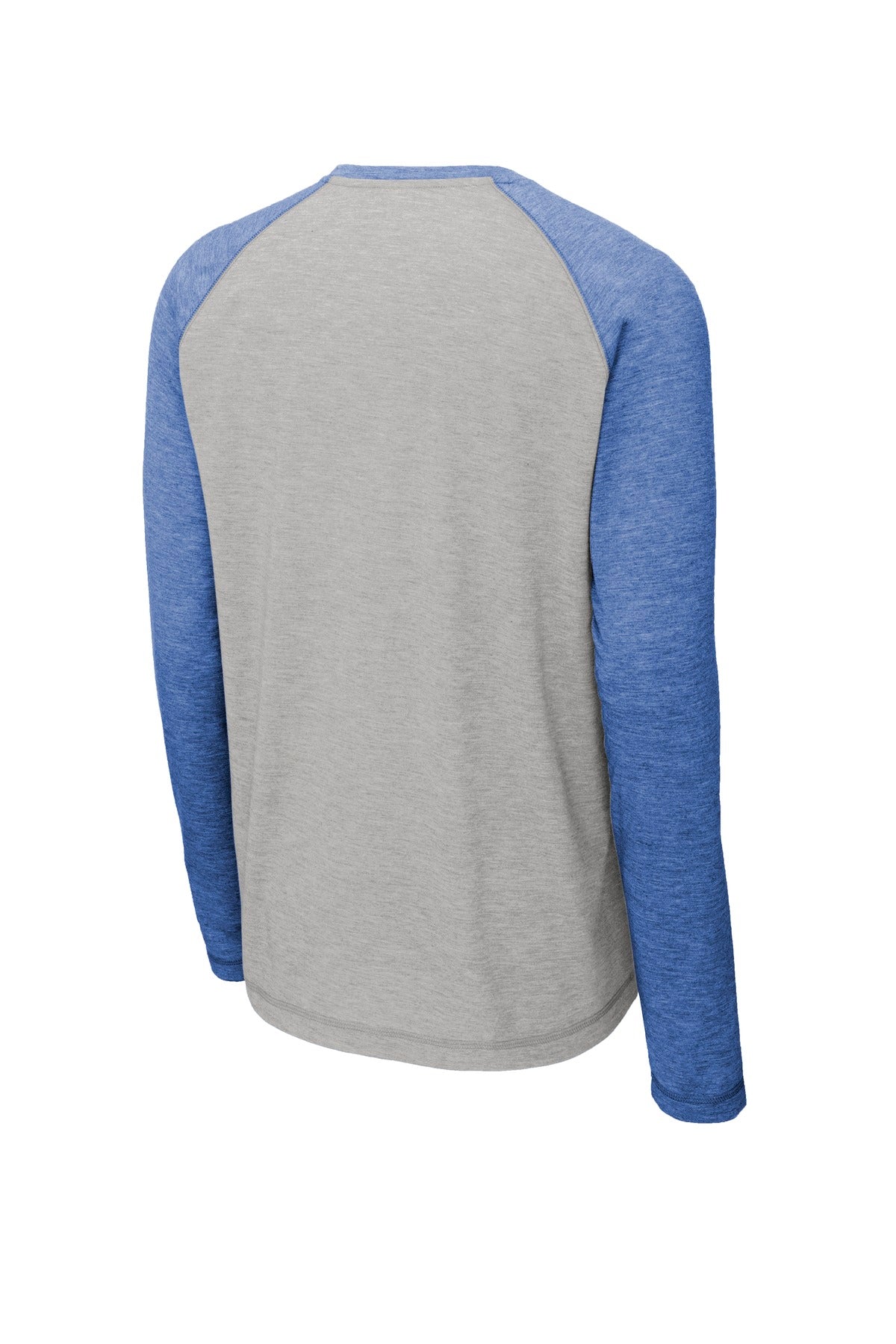 Sport-Tek PosiCharge Long Sleeve Tri-Blend Wicking Raglan Tee ST400LS