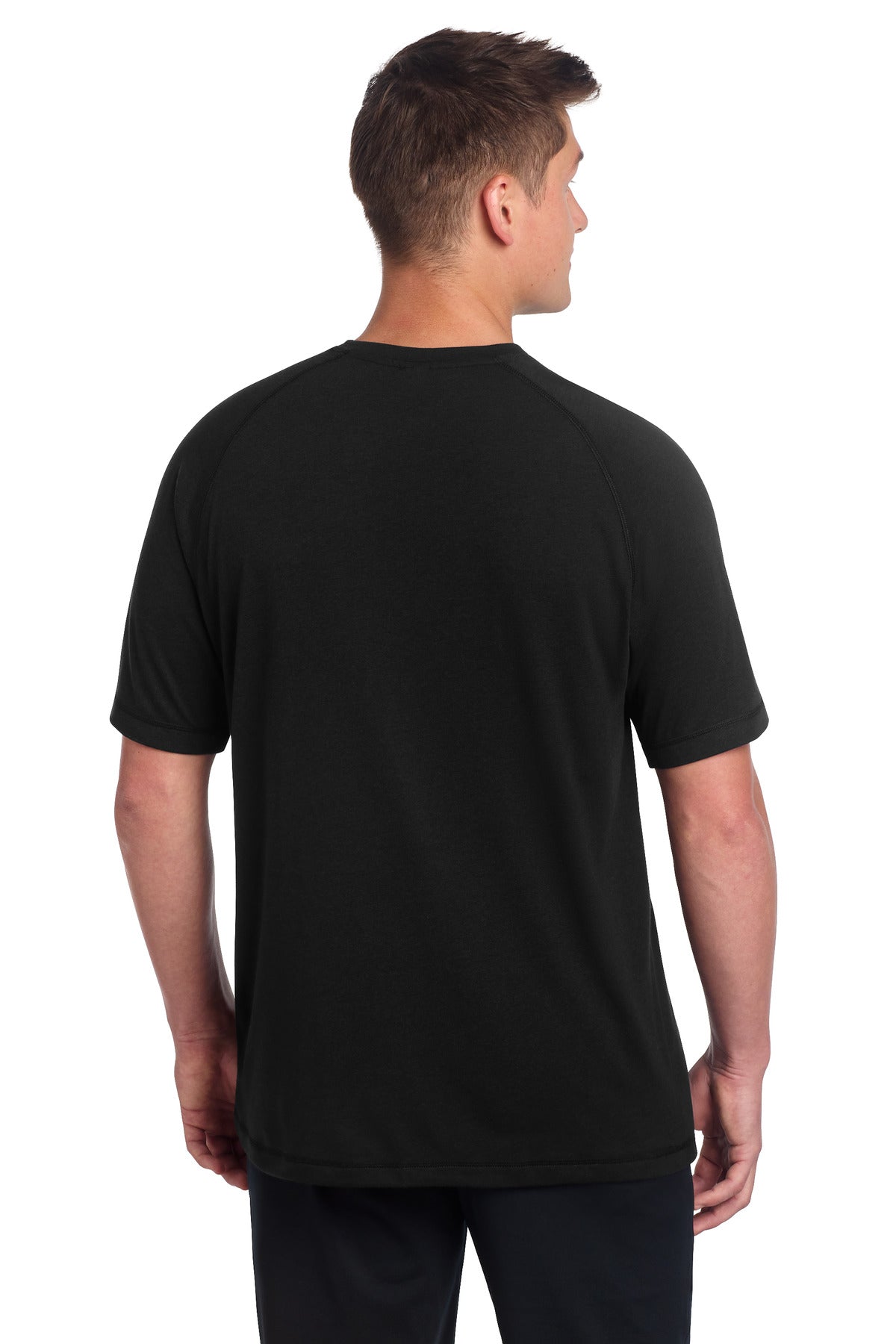 Sport-Tek PosiCharge Tri-Blend Wicking Raglan Tee ST400