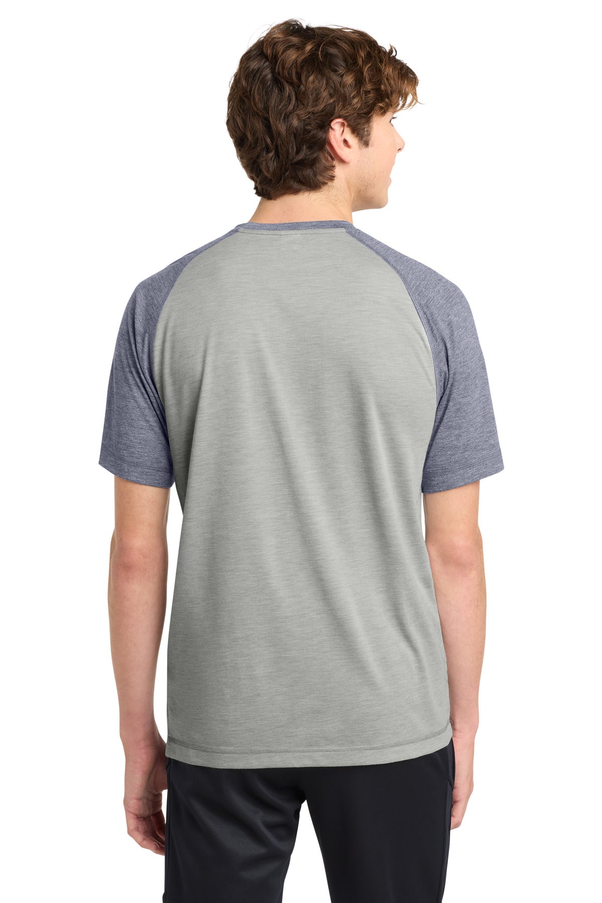 Sport-Tek PosiCharge Tri-Blend Wicking Raglan Tee ST400