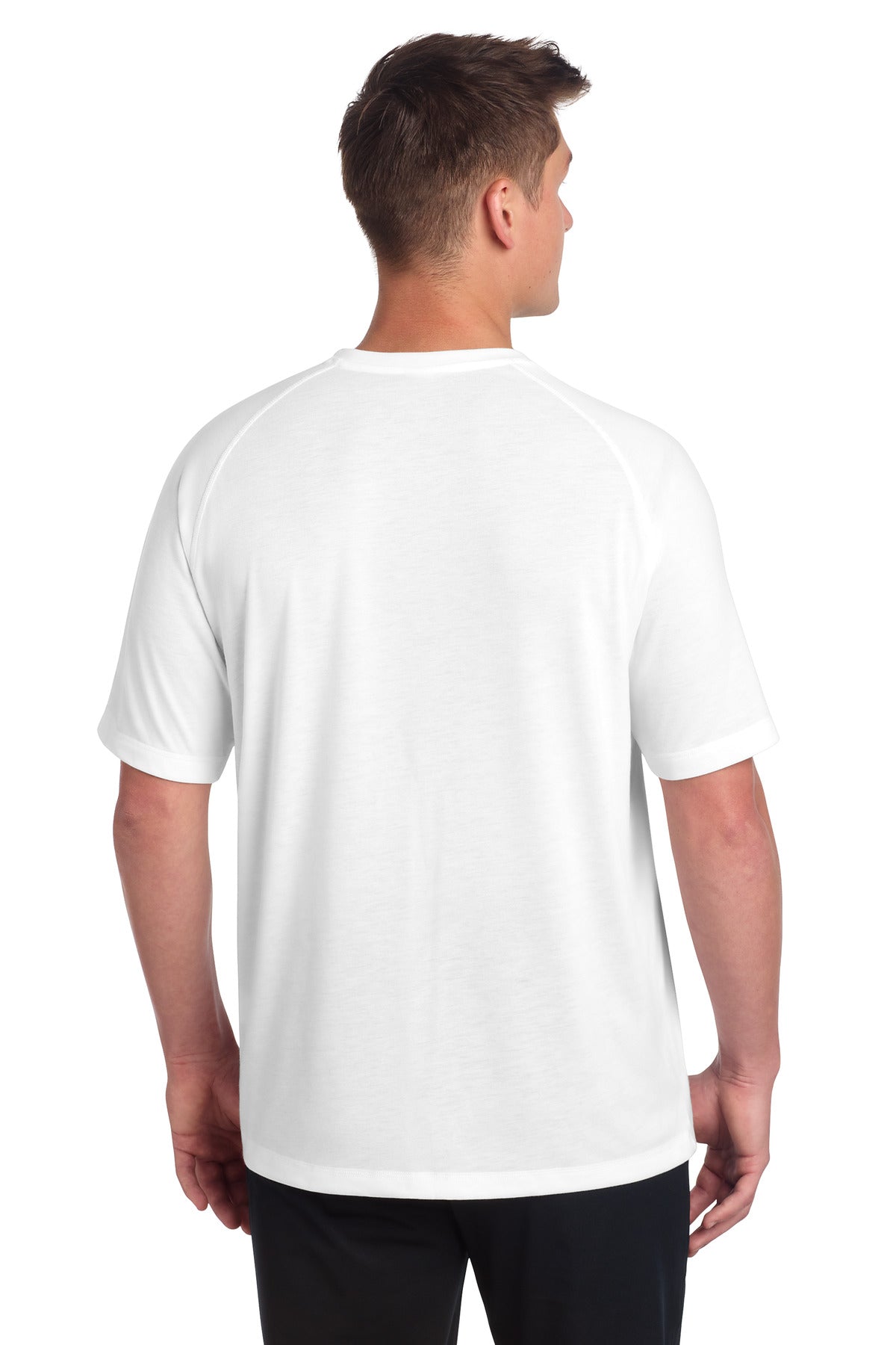 Sport-Tek PosiCharge Tri-Blend Wicking Raglan Tee ST400