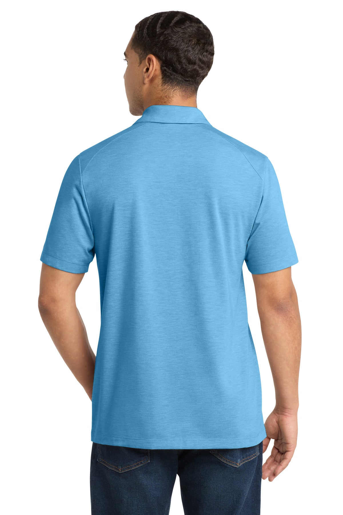 Sport-Tek PosiCharge Tri-Blend Wicking Polo ST405