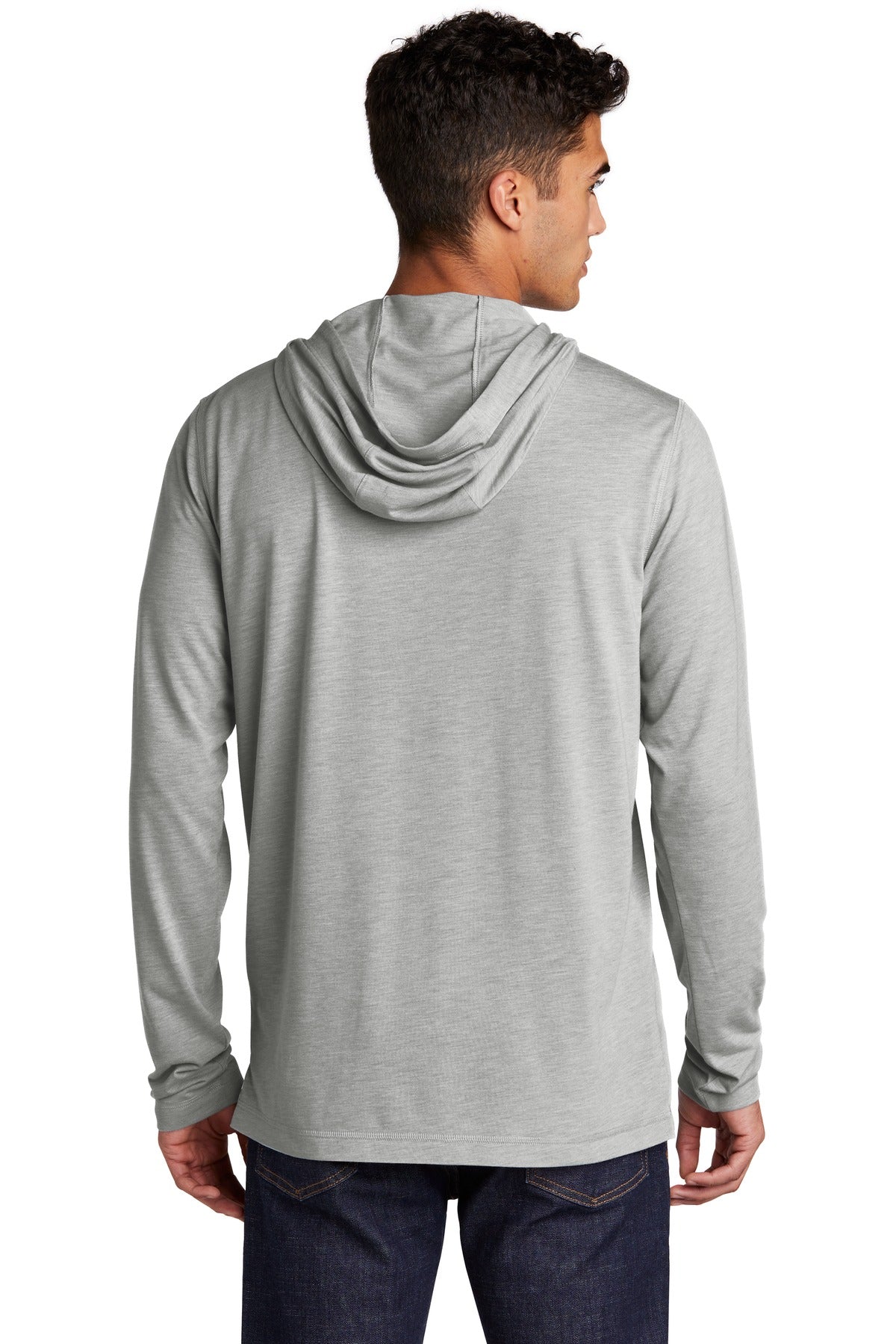 Sport-Tek PosiCharge Tri-Blend Wicking Long Sleeve Hoodie ST406