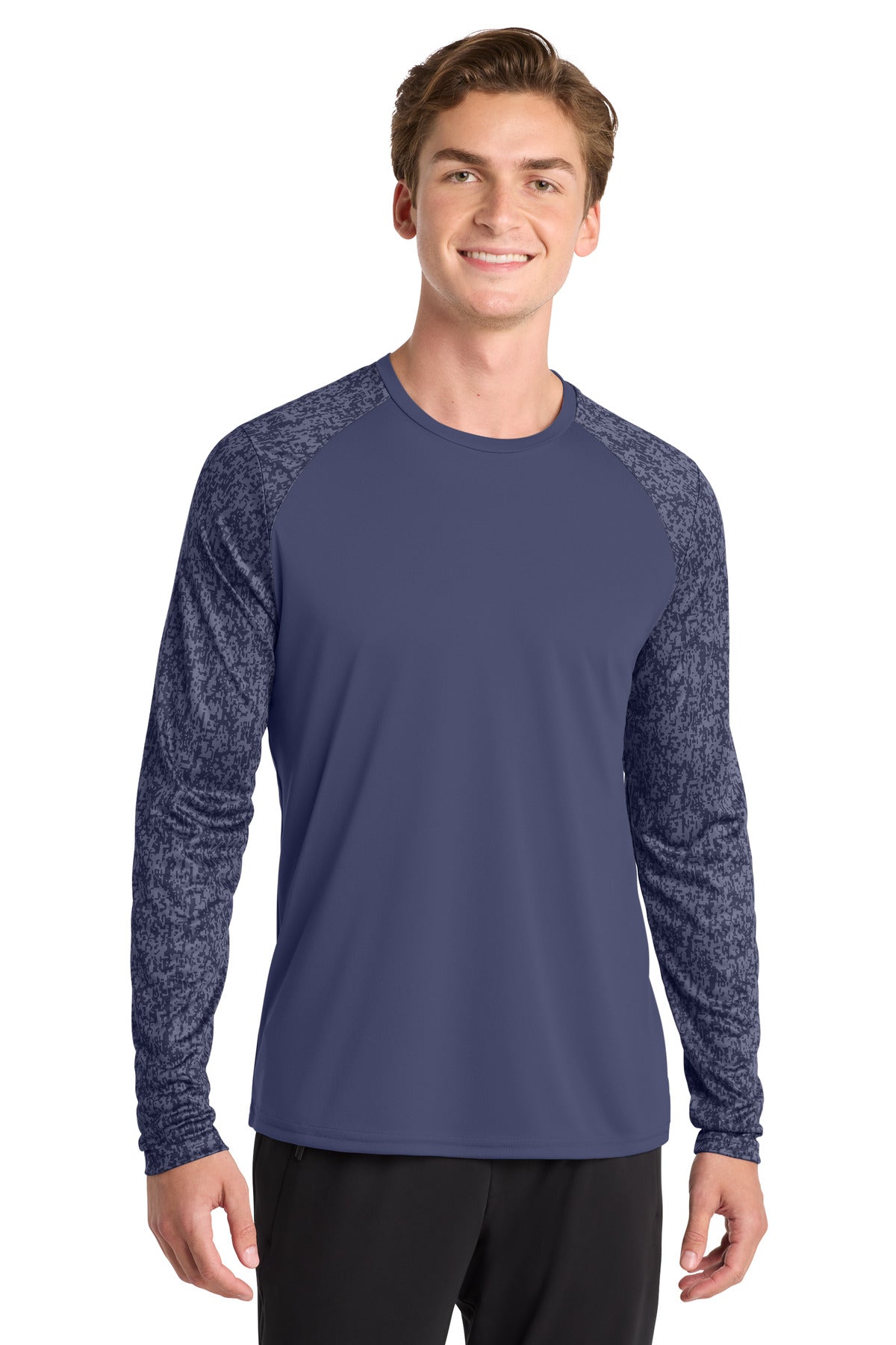 Sport-Tek Long Sleeve Digi Camo Tee ST460LS