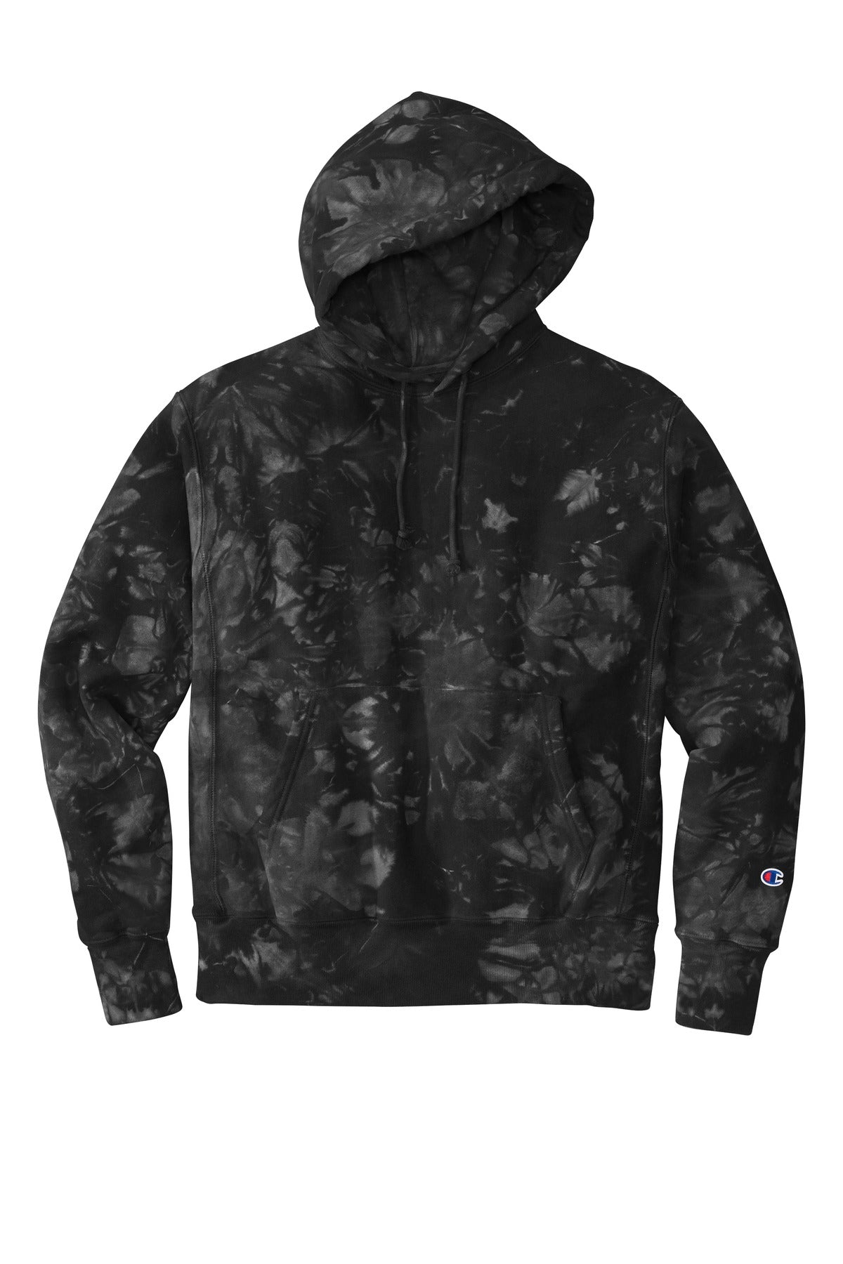 Champion Reverse Weave Scrunch-Dye Tie-Dye Hooded Sweatshirt TDS101