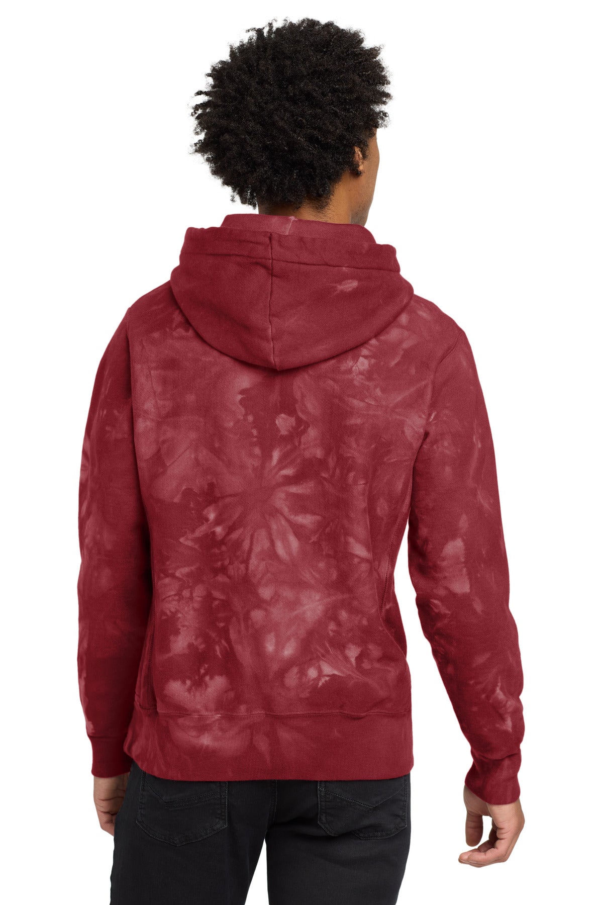 Champion Reverse Weave Scrunch-Dye Tie-Dye Hooded Sweatshirt TDS101