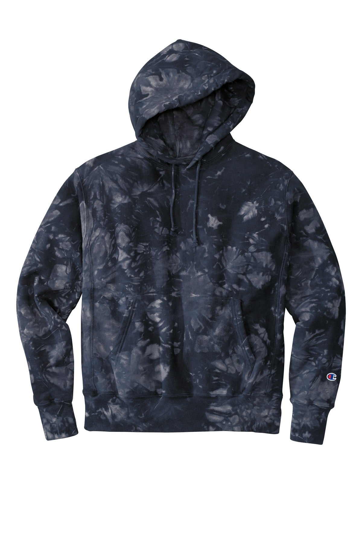 Champion Reverse Weave Scrunch-Dye Tie-Dye Hooded Sweatshirt TDS101