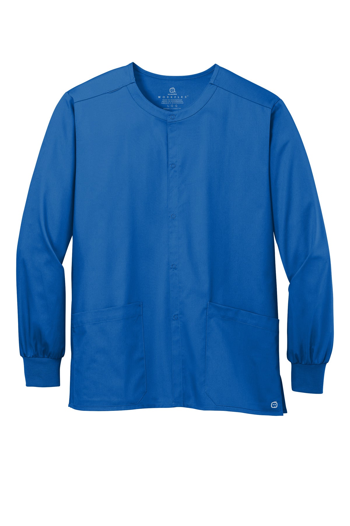 Wink Unisex WorkFlex Snap-Front Scrub Jacket WW3080