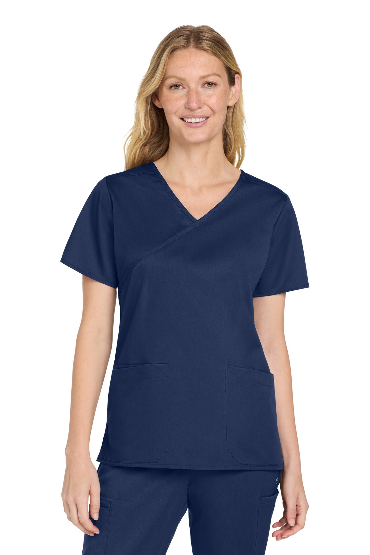 Wink Women's WorkFlex Mock Wrap Top WW4760