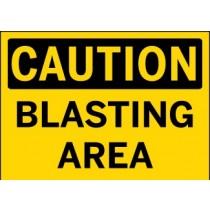 Caution - Blasting Area