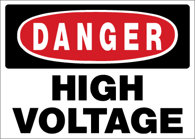 Danger - High Voltage