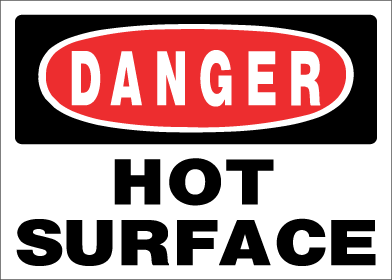 Danger - Hot Surface