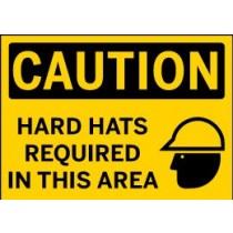 Caution - Hard Hats Required in this Area