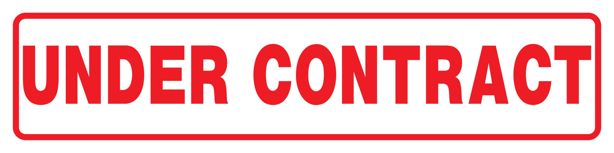 Under Contract Rider