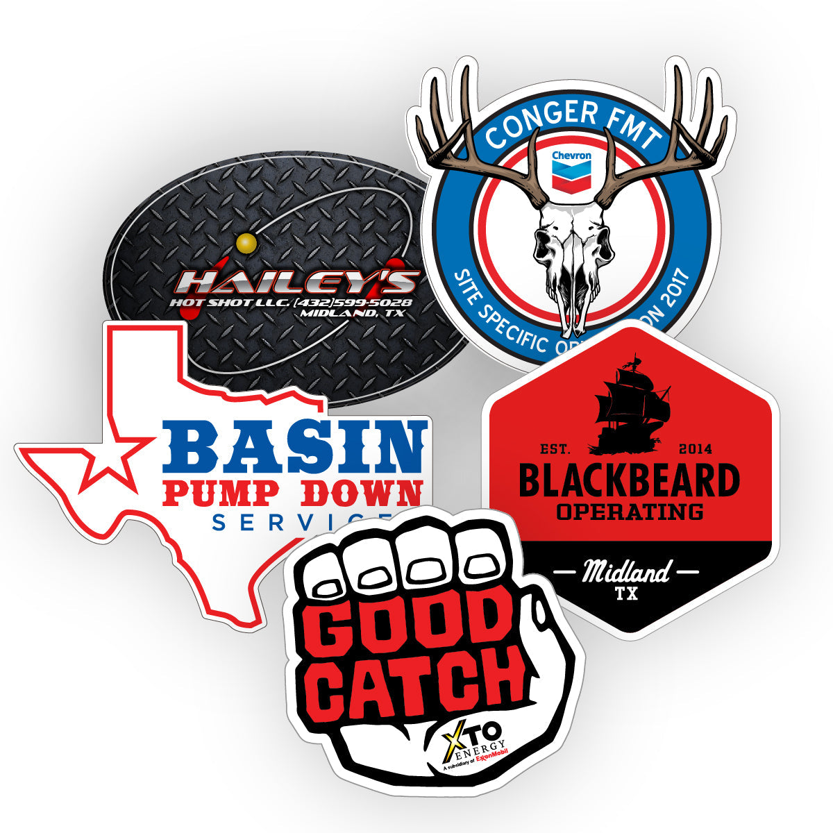 Custom Hard Hat Decals
