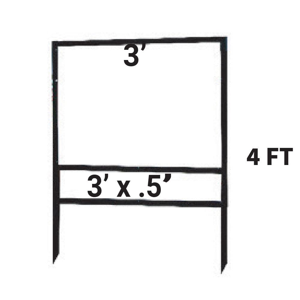 Commercial Drive-In & Plated Sign Frame