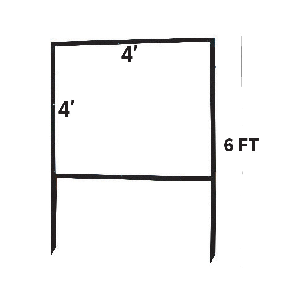Commercial Drive-In & Plated Sign Frame