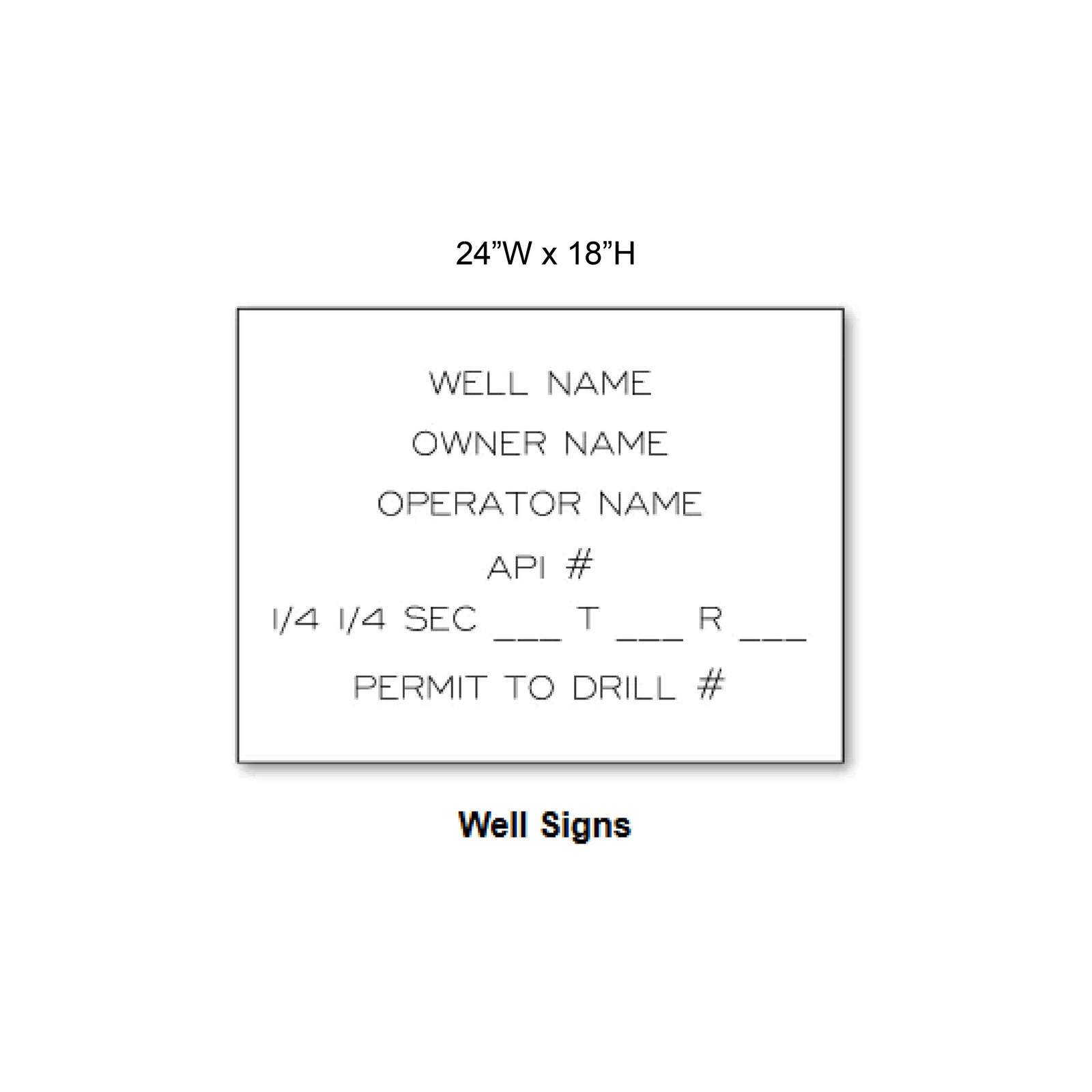 Alaska - Oilfield Lease Sign Requirements