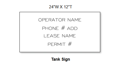 Pennsylvania - Oilfield Lease Sign Requirements