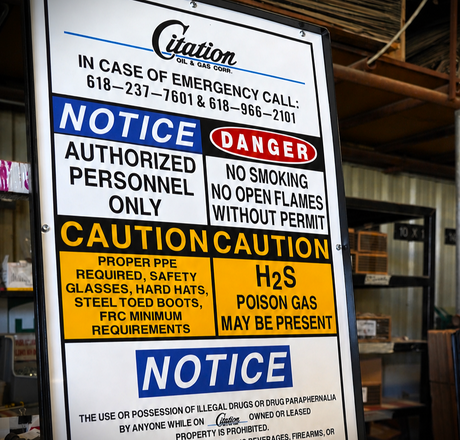 The Essential Safety Sign Checklist for Permian Basin Worksites