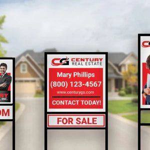 Real Estate Sign Frames