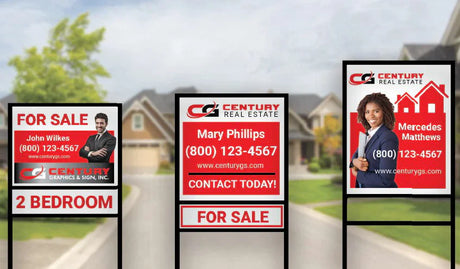 Real Estate Sign Frames