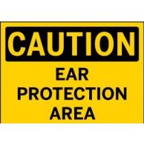 Caution - Ear Protection Area