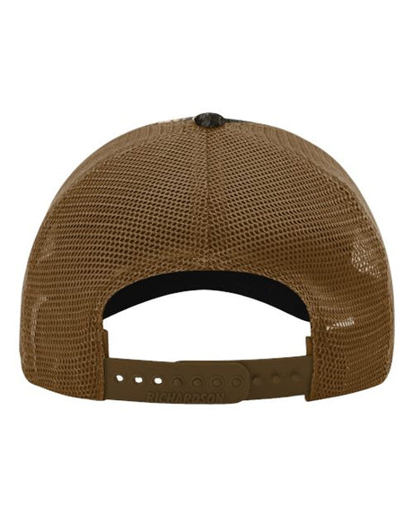 Garment Washed Printed Trucker Cap