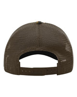 Garment Washed Printed Trucker Cap