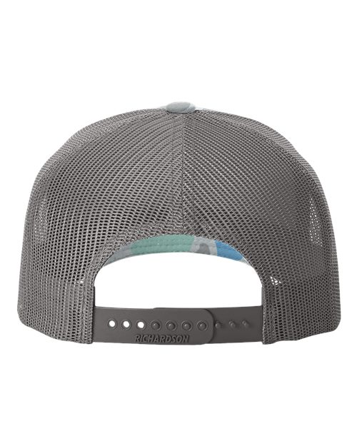 Five-Panel Printed Trucker Cap