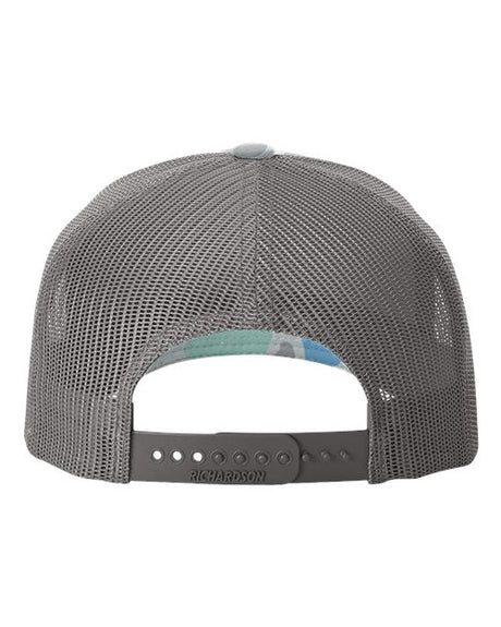 Five-Panel Printed Trucker Cap