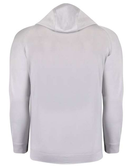 Unisex Vandyke Quarter-Zip Hooded Pullover