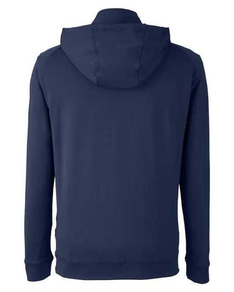 Unisex Vandyke Quarter-Zip Hooded Pullover
