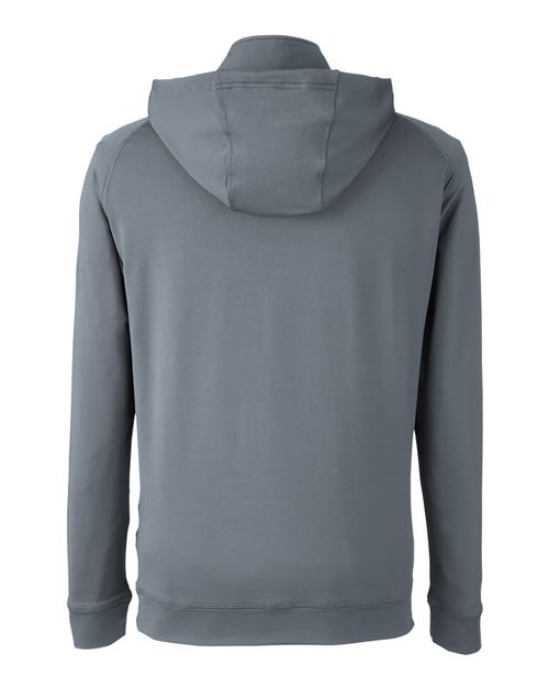Unisex Vandyke Quarter-Zip Hooded Pullover