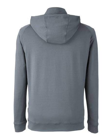 Unisex Vandyke Quarter-Zip Hooded Pullover
